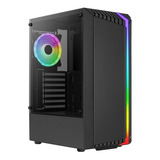 Gabinete Gamer Aerocool Bionic Rgb Mid Tower Negro Mexx 1