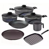 Set Combo Juego De Cocina Tramontina Teflon 7 Unidades.