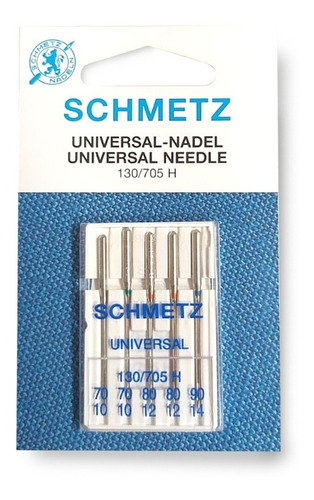 Agujas Schmetz Universal X 5 Unidades - Maquina Recta 