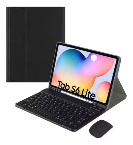 Funda Con Teclado Y Ratón Para Galaxy Tab S6 Lite