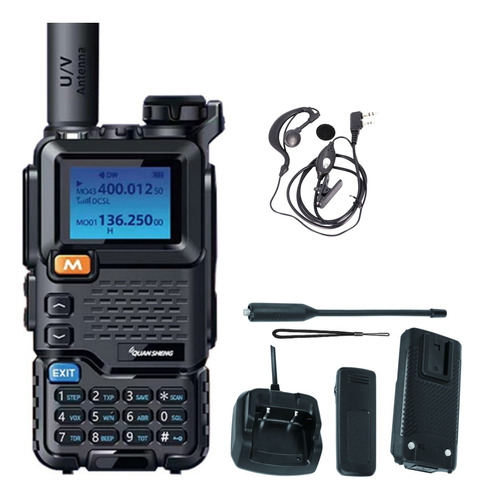 Ham De Pantalla Grande Walkie Talk 50-600 Mhz, 8 W, Am/fm De