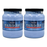 2 Cremas Abrillantadoras Para Metales Blue Magic 4 Kg