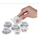 Set De Tacitas Para Té Juguete De Porcelana  Niñas 