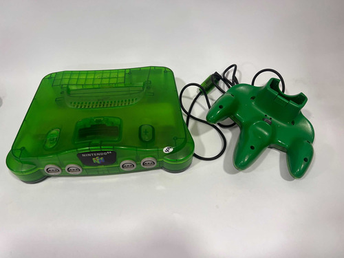 Nintendo 64 Jungle Green Original Buen Estado