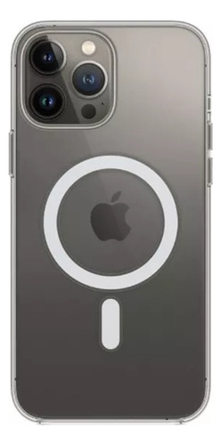 Funda iPhone 11 12 13 14 15 Transparente Compatible Magsafe