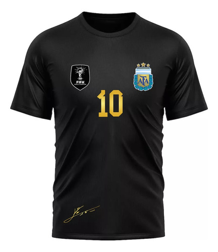 Camiseta Argentina 3 Estrellas Messi Especial Conmemorativa