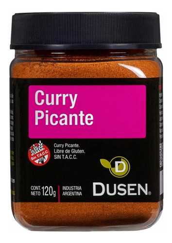 Curry Picante Dusen Sin Tacc Y Kosher X 120 Grs.