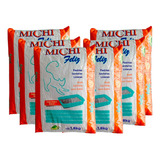 Pack Piedras Sanitarias Michi Feliz 6 Bolsas 1,8 Kg C/u