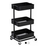 Carro Organizador De 3 Estantes Colibri Cocina Baño 4 Ruedas