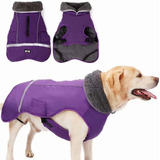 Doglemi - Impermeable Para Perros, Morado