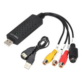 Easycap Tarjeta Capturadora Usb 2.0 Rca S-video Audio Video