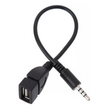 Cable De Audio Auxiliar A Usb