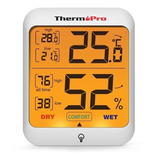 Termómetro Higrómetro Digital Thermopro Tp-53 Mide Humedad