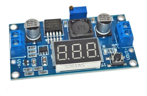 Fuente Step Down Dc-dc 1,25-37v 3a Lm2596 Voltimetro Arduino Ubot