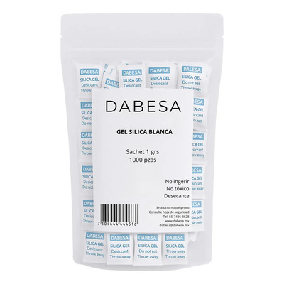Gel Silica · 1,000 Sobres De 1 Gramo · Para Humedad | Meses sin interés