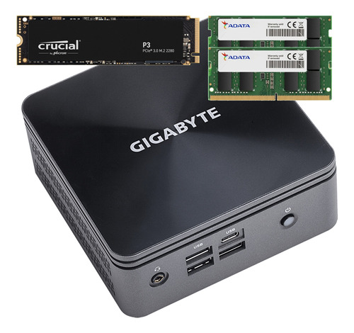 Mini Pc Gigabyte Brix S Core I3 4k Wifi Bt M.2 1tb 32gb 2x16