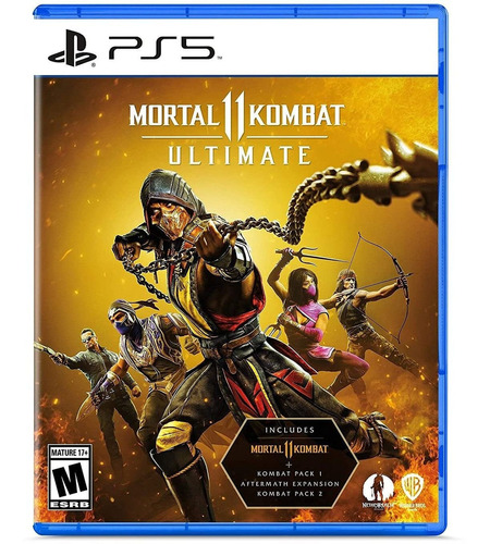 Juego Mortal Kombat 11 Ultimate Ps5 Fisico Nuevo