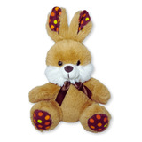 Bichinho De Pelucia Coelho Sentado Antialergico Chocobunny