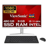 Pc All In One Viewsonic 27 480gb 8gb Intel I5 Full Hd Pcreg Color Gris