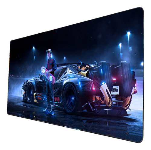 Mouse Pad Largo Volver Al Futuro Marty Mcflay Cine 40x90cm