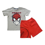 Conjuntos Short Mascara Spider Man De Marvel Para Niño