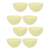 Kit Bowl Tigelas Porcelana Caldos Sobremesa Sopas 350ml 8un