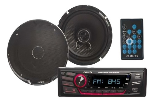 Radio De Auto Aiwa Con Control Remoto