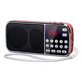 Prunus J-189 Radio Fm Bluetooth Am, Radio Portatil Pequena,