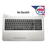 New Hp Notebook 15-ba 15-ay 15-ay052nr Palmrest Keyboard Aab