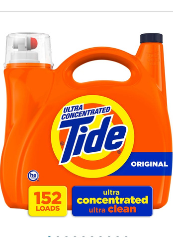 Tide Detergente Líquido Ultraconcentrado Para Ropa 170oz