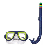 Kit Mergulho Oculos Mascara Snorkel Natação Piscina Praia