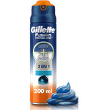 Fusion Proglide 2 En 1 Hidratante Gel Para Afeitar Gillette