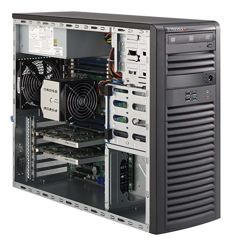 Supermicro Superchassis 900 w Mid-tower Sever Chasis Cse-7.