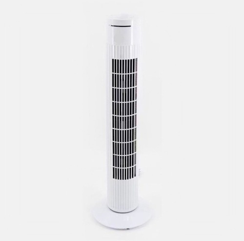 Ventilador Torre Piso Moderno Clima Abanico 50w Potencia73cm