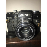 Cámara Fotográfica Zenit 12xps Tanque Ruso +lente Permuto
