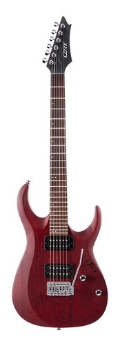 Guitarra Electrica Cort  X100 O.p Vinotinto