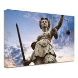 Cuadro Justicia Derecho Canvas Grueso Cly8 140x90