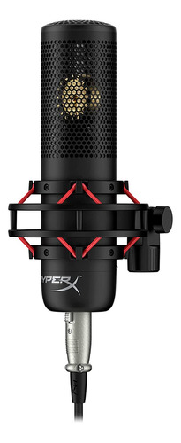 Micrófono Hyper X Pro Cast Diafragma Largo Conexión Xlr