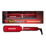 Teknikpro Red Passion Plancha Peluquería Húmedo Seco 6c