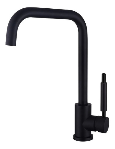 Grifo De Cocina Monocomando Piazza Gourmet 10303 Negro