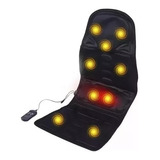 Masajeador De Espalda Asiento Cuello Auto Silla Vibra Calor