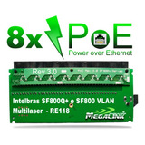 20placa Poe V3.0 P/ Switch Multilaser Re118 Intelbras Sf800q