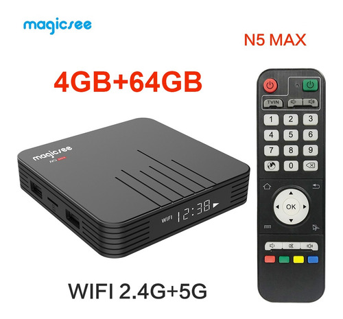 N5 Smart 9.0 Tv Box S905x3 Cortex-a55 Quad