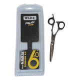 Wahl Tijera Profesional 6,0 Filo Navaja Acero Color Plateado