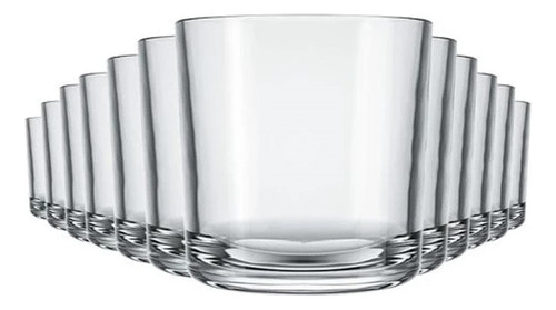 Kit De Vasos De Bar, 265 Ml, 12 Unidades, Bebidas De Whisky, Color Transparente, Cristal Nadir