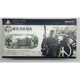 Psp Slim Modelo 3010 Edicion Especial Metal Gear Rtrmx Vj