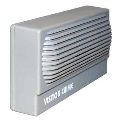 Anunciador Sonoro JR PV-100 Inalámbrico Sensor Movimiento 5m Gris | Meses sin interés