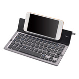 Teclado Para Smartphones iPad, Mini Dobrável, Portátil