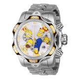 Reloj  Simpsons Para Hombre 53mm Cronómetro De Cuarzo