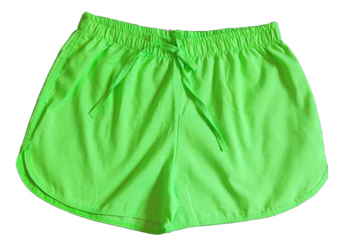 Shorts Tactel Feminino Bermudinha/praia Moda Verão